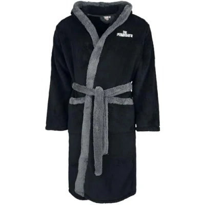 Image of The Punisher Logo Unisex Bathrobe Multicoloured Fan Merchandise Movies TV Series, multi coloured, M