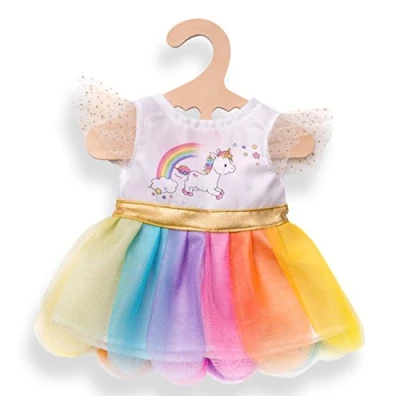 Image of Heless 2850 Henri Unicorn Doll Dress Size 35 45 cm, Multicoloured,