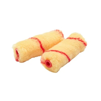 Image of ProDec 2 pack Long Pile 4&quot; Woven Mini Rollers for Emulsion Paint