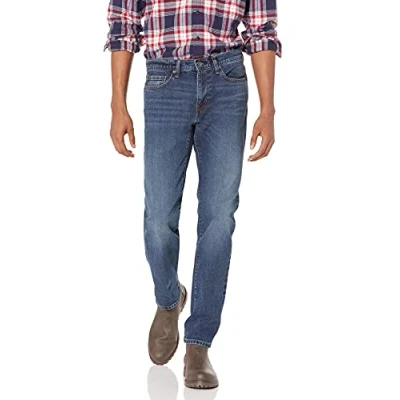 Image of Amazon Essentials Men&#039;s Slim Fit Jeans, Medium Wash, 28W / 30L