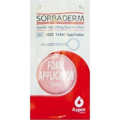 Image of Sorbaderm No Sting Barrier Film Foam Applicator x 5 3ml