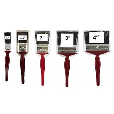 Image of The Home Fusion Company 2 Pack Decorating Paint Brushes Five Sizes To Choose 1