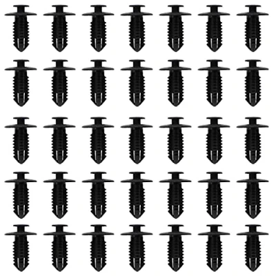 Image of the Lord of Tools 50pcs Plastic Rivet Fastener Clips A1249900492 for Wheel Arch Lining 7mm Hole Compatible with Mercedes E CLASS CLS CLK W202 W203 W204 W205