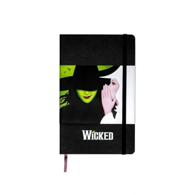 Image of Moleskine Limited Edition Wicked 20th Anniversary Notebook, Large, Ruled, Black, Hard Cover (5 x 8.25), 240 pages
