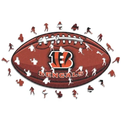 Image of Iconic Puzzles, Arizona Cardinals Crest, 100% eco sustainable wooden puzzle with official license , size S, 150 pieces