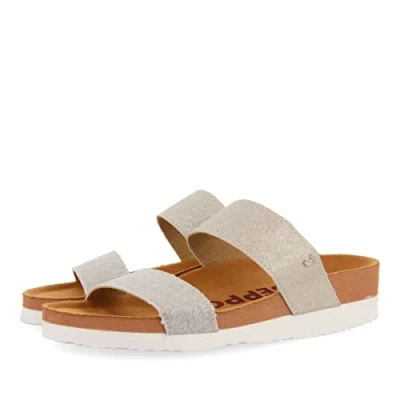 Image of GIOSEPPO Women&#039;s Whittier Flip Flop, Metallic Silver, 3.5 UK
