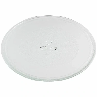 Image of Spares2go Glass Turntable Plate for Breville Microwave Oven (254mm)
