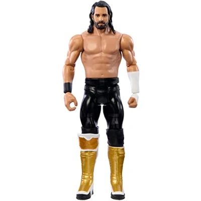 Image of Mattel WWE Seth Rollins Action Figures, Basic 6 inch Collectible Toys, HPK29