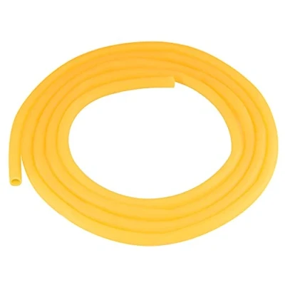 Image of Labasics Rubber Tubing, Pure Latex Amber Tubing Natural Tube 7/16 inch (12 mm) OD 5/16 (8 ID Highly Elastic and Strong, 3 Meter