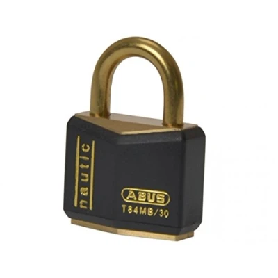 Image of ABUS T84MB30C Rustproof Padlock Carded Black