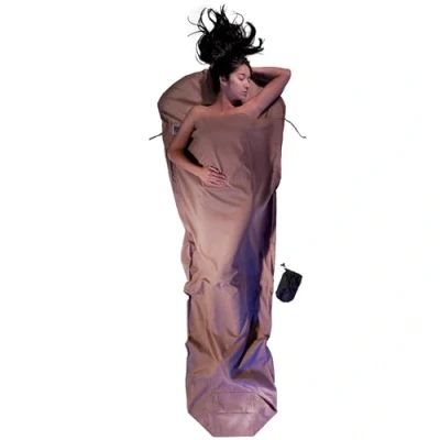 Image of Cocoon Egyptian Cotton MummyLiner (Khaki, 95 Inch x 35/22 Inch)