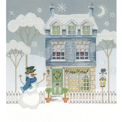 Image of Bothy Threads Home for Christmas Counted Cross Stitch Kit