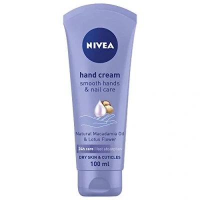 Image of Nivea Smooth nourishing hand cream macadamia nut oil 100 ml (100041084)