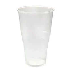 Image of CPD 1 Pint Plastic Glass, Pack of 50, Clear