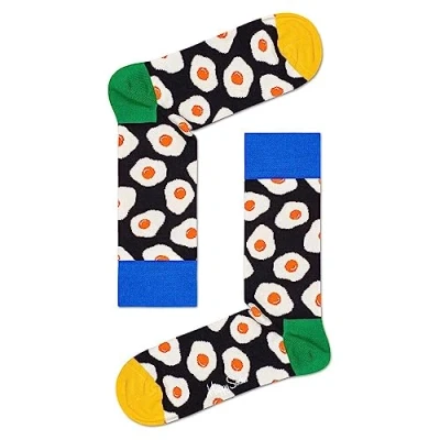 Image of Happy Socks Women&#039;s Sunny Side Up Sock, Multicolour (Multicolour 930), 4 7 (Size:36 40)