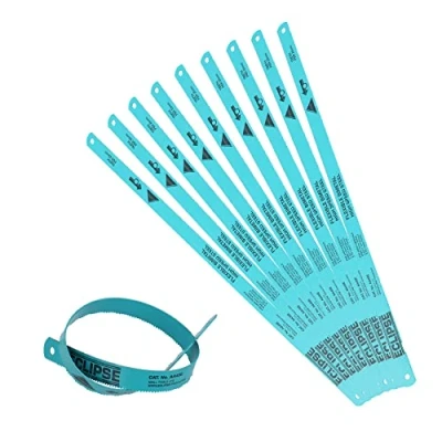 Image of 12 (300mm) Eclipse Hacksaw Blades 18 TPI Flexible Shatterproof Blade 10 Pack