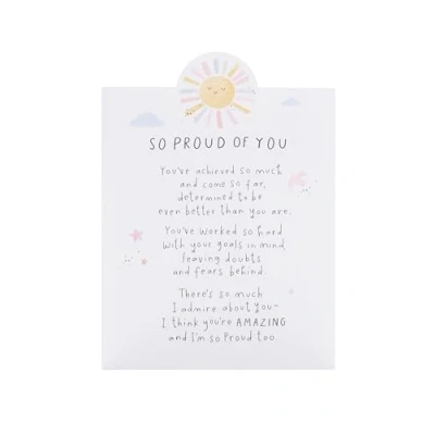 Image of UK Greetings So Proud of You Card For Him/Her/Friend Graduation Heartfelt Design