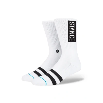 Image of Stance Socks, Size: 8.5 12.5, White