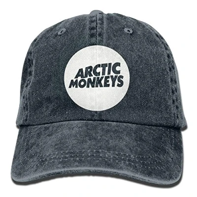 Image of 595 Denim Hat Women Men Cowboy Cap Arctic Monkey Adjustable Hip Hop Cotton Baseball Trucker Unisex Dad Classic Outdoor Sun for Adult Teens Kids, M