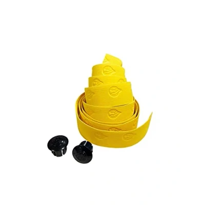 Image of Cinelli Wave Handlebar Tape, Yellow