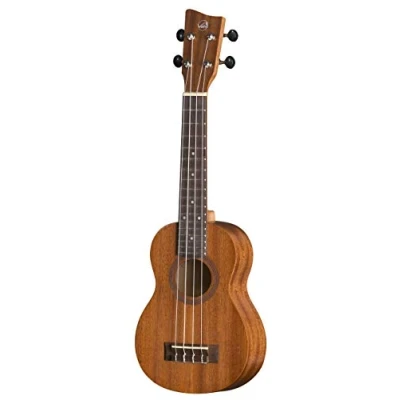 Image of GEWA Sopran ukulele Manoa K SO Sapelli silk Matt finish with Gig Bag