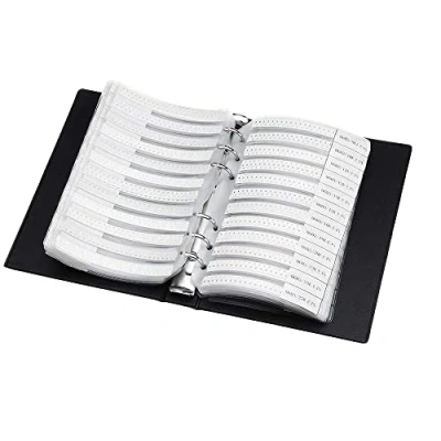 Image of Fasizi 1% 0603 SMD Resistor Assorted Folder (0 ohm 10M ohm) 170value x 50pcs = 8500pcs sample book