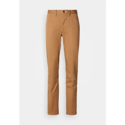 Image of GANT Men&#039;s Regular Twill Chinos Trouser, Roasted Walnut, 34 W/30 L