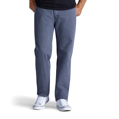 Image of Lee Women&#039;s Relaxed Fit Straight Jeans, Thunder, 48/50 IT (35W/32L)