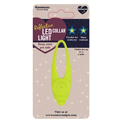 Image of Rosewood Silicon Light Collar, Small