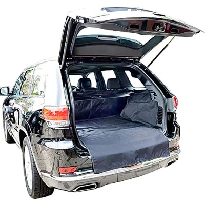 Image of UK Custom Covers BL293 Tailored Waterproof Boot Liner Mat Black To Fit Jeep Grand Cherokee 2011 Onwards