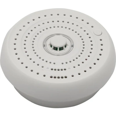 Image of Daewoo Interconnected Heat Alarm, Compact, 85db With Led Light, Battery Included, Low Warning, Test/Hush Mode, Mounting Plate Screws Connect To Compatible Alarms