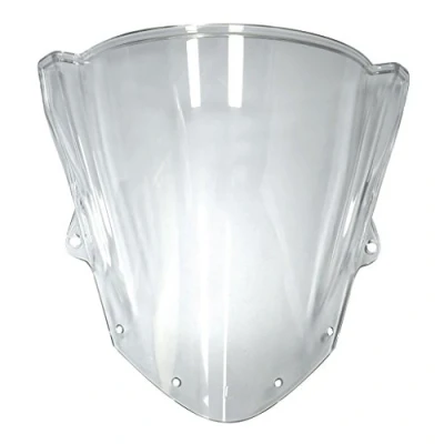 Image of Windshield Double Bubble For Ninja ZX10R 2008 2010 ZX6R (Clear)