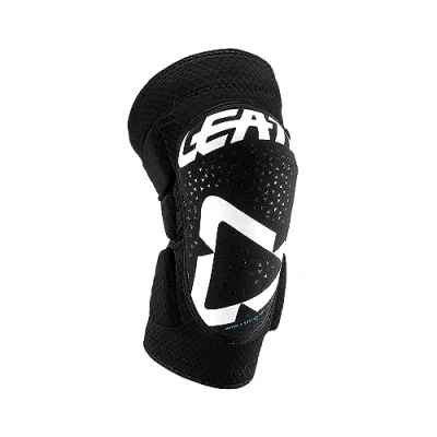 Image of Leatt GUARD 3DF 5.0 JUNIOR KNEE PROTECTOR WHITE/BLACK