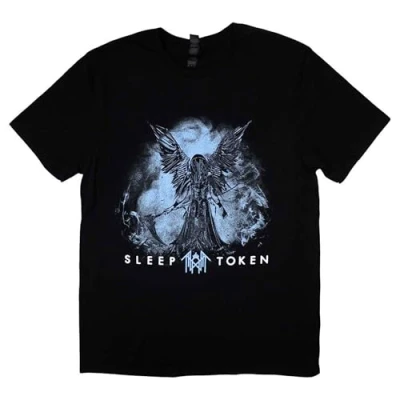Image of Paradiso Clothing Sleep Token TAKE ME BACK TO EDEN Unisex Print Tshirt, Size: Small, Black