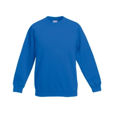 Image of Fruit of The Loom Childrens Raglan Sleeve Sweatshirt Royal 14 15