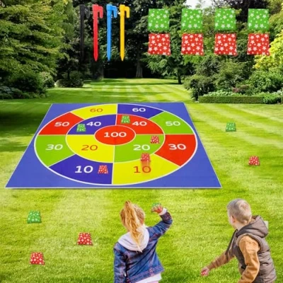 Image of Kids Safe Throwing Game,Indoor Games,Outdoor Games,Lawn Games,Garden Games Outdoor Toys For 3+ And Adults,Boys Girls Gifts Birthdays,Halloween,Christmas