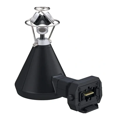 Image of Zoom VRH 8, Ambisonic Mic Capsule for H8 Handy Recorder, professional sourround sound recording, black