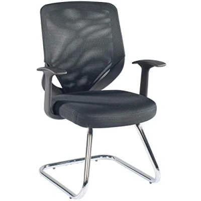 Image of Alphason,AOC9201 V BLK,Atlanta Mesh back Visitor Chair Black,Black