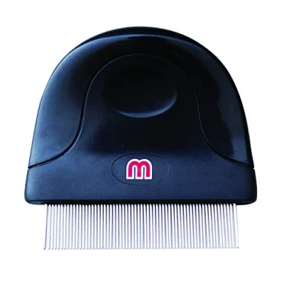 Image of Mikki Dog, Puppy, Cat Compact Flea Comb Flea, Dust, Lice Brush for Small Medium and Large Pets