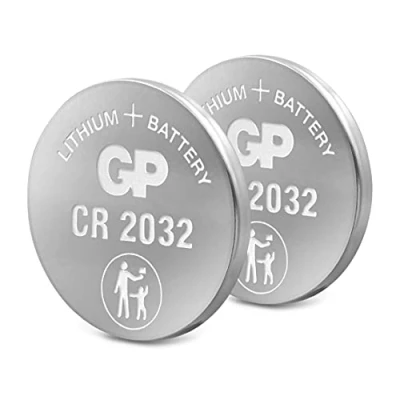 Image of GP Batteries CR2032 3 V Lithium Button Cell Battery (Pack of 2)