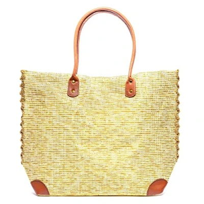 Image of Lunar Bryon Large Metallic Beach Bag