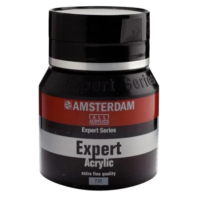Image of Amsterdam Talens Expert : Acrylic Paint 400 ml S1 Oxide Black