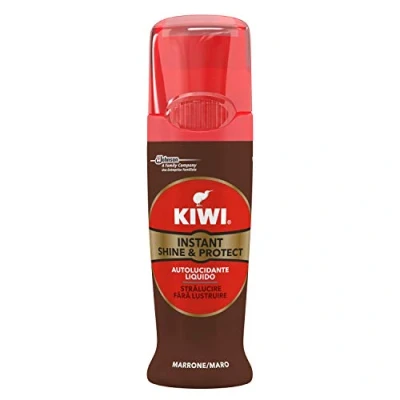 Image of KIWI Shine Shoe Care Wax Cream with Self Applicator Brown Estándar Colourless