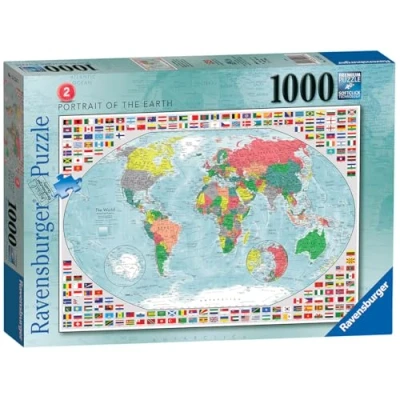Image of Ravensburger Portrait of The Earth 2, 1000 Piece Jigsaw Puzzle for Adults &amp; Kids Age 12 and Up