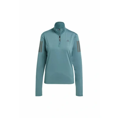 Image of adidas Performance OWN THE RUN Long sleeved top, Women&#039;s, Size: XS, Preloved teal