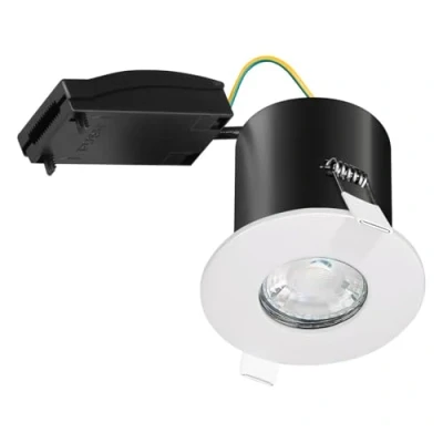 Image of Phoebe LED IP65 GU10 Fire Rated Downlight Firesafe Fixed White