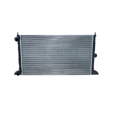 Image of 7M3121253B Engine radiator NRF EASY FIT 50592 Aluminium 635mm 378mm 34mm with seal ring Mechanically jointed cooling fins FORD: Galaxy Mk1 MPV