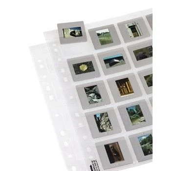 Image of Slide Sleeves, for 20 mounted slides with a size of 5x5 cm, 36 pieces