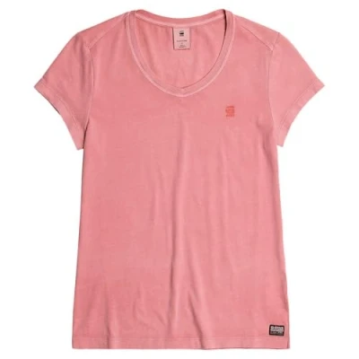 Image of G Star Eyben SLIM V T 2.0 WMN Basic Tshirt Deep ginger, Women&#039;s, Size: Small, ginger