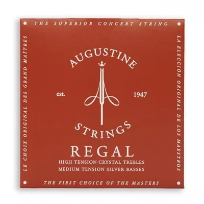 Image of Augustine 650527 Regals Label Classical Guitar String Kit Red medium